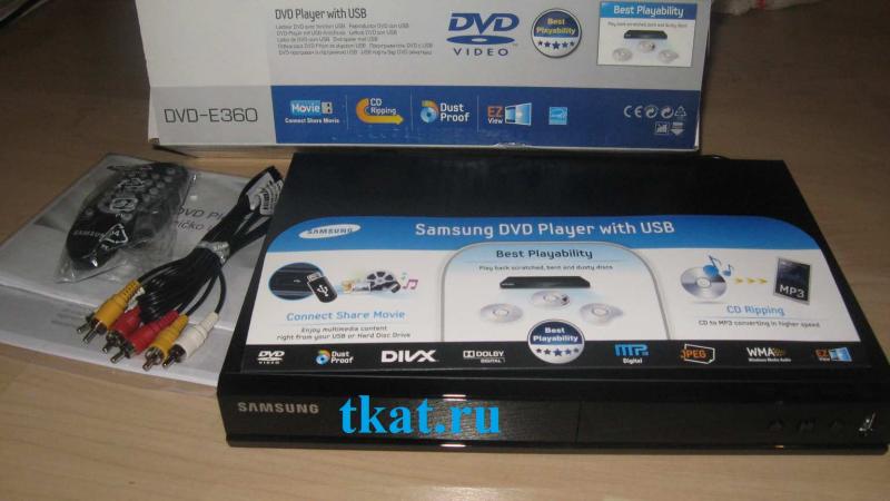 SAMSUNG DVD E360